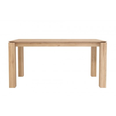 Oak Slice dining table 160x90cm