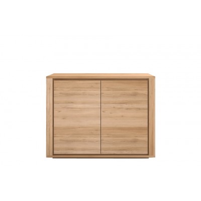 Oak Shadow sideboard - 2 doors