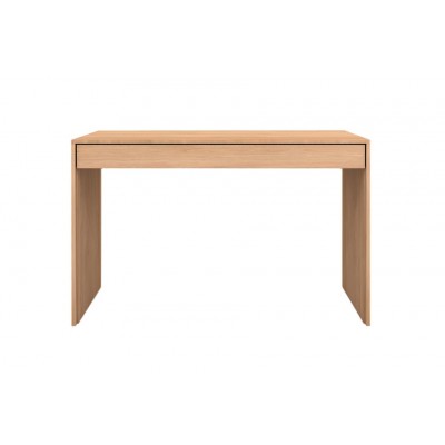 Oak Wave desk - 1 drawer