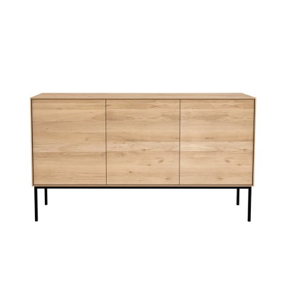 Oak Whitebird sideboard - 3 doors - varnished