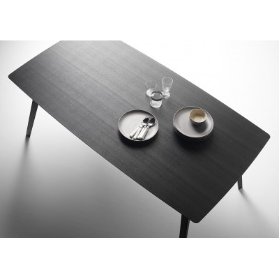 TABLE AISE OVALE NOIRE 173x95cm