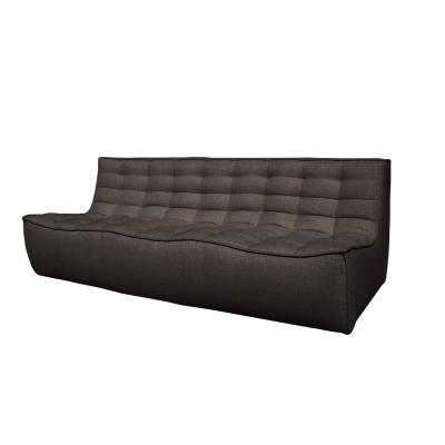 N701 sofa - 3 seater - dark grey