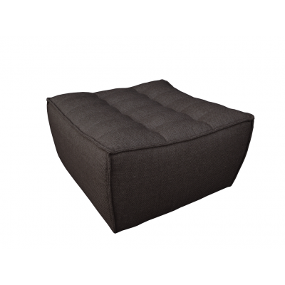 N701 sofa - footstool - dark grey