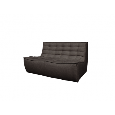 N701 sofa - 2 seater - dark grey