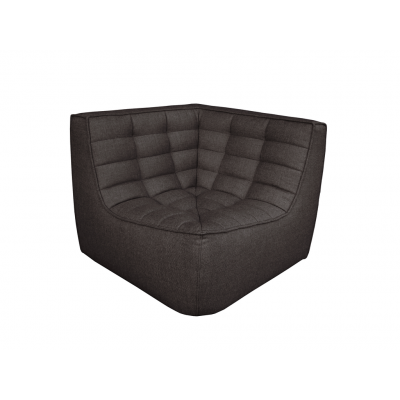 N701 sofa - corner - dark grey