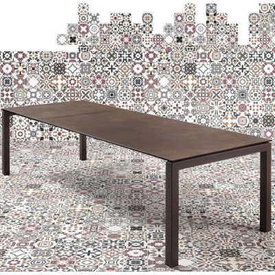 TABLE JULIA EXTENSIBLE 180-260X90cm CERAMIQUE