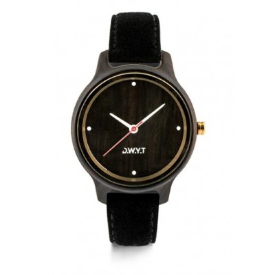 MONTRE VELA CLASSIQUE NOIR IVOIRE OR