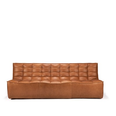 N701 sofa - 3 seater - old saddle