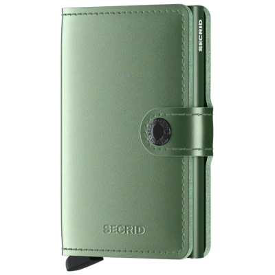 PORTE-CARTES MINIWALLET METALLIC GREEN