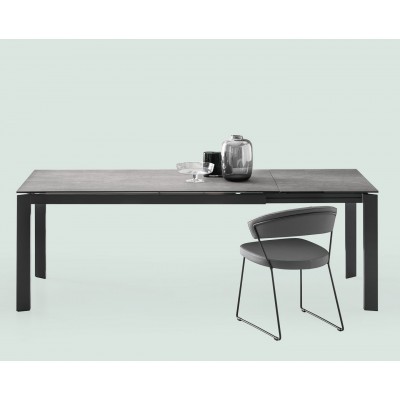 TABLE BARON 180-240X100 CERAMIQUE