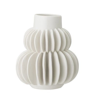 VASE EN CERAMIQUE BLANC