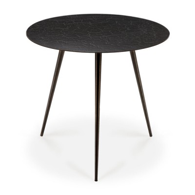 Luna coffee table - lava - black