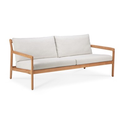 Teak Jack outdoor sofa - off white