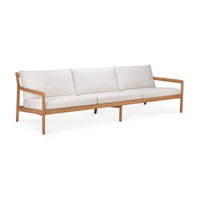 Teak Jack outdoor sofa - off white