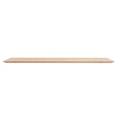 Oak Bok adjustable desk - table top - varnished