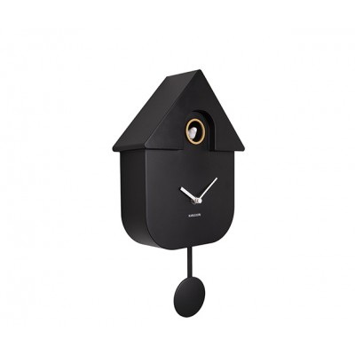 Horloge Modern Cuckoo ABS noir