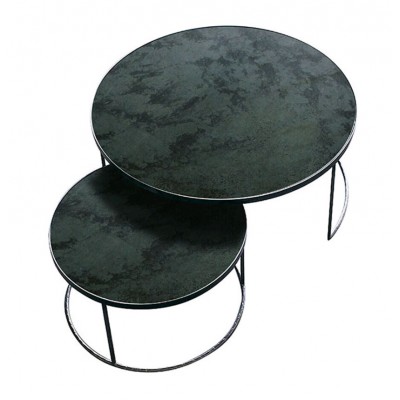 Charcoal Nesting coffee table - set of 2