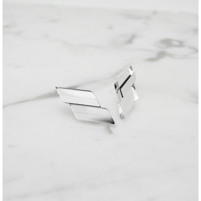 BOUCLES D'OREILLES HERMES ARGENTE
