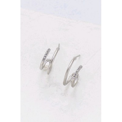 BOUCLES D'OREILLES KIRRA EARRING SILVER