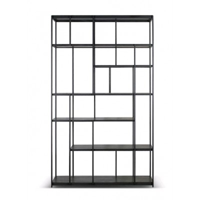 Teak Studio black rack - varnished