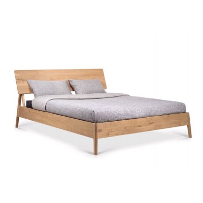 Oak Air bed - without slats - matress size 160x200