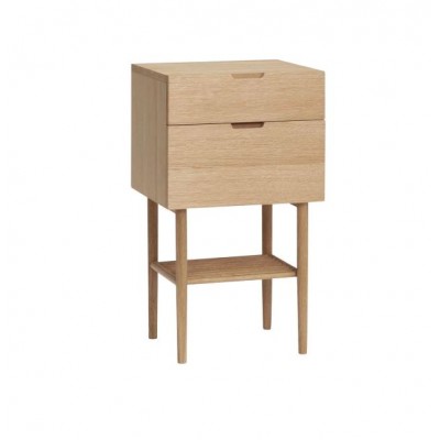 ETAGERE AVEC RANGEMENT - CHENE NATUREL
