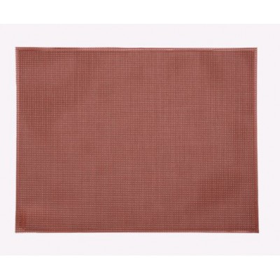 BASICS SET DE TABLE 45 X 35 CM Stéréo Ocre rouge