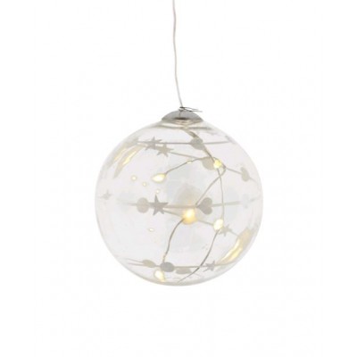 BOULE EN VERRE - SWEET CHRISTMAS BALL - D.8CM