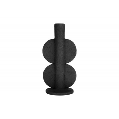 CHANDELIER DOUBLE BUBBLE NOIR