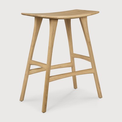Oak Osso stool 65 cm - varnished