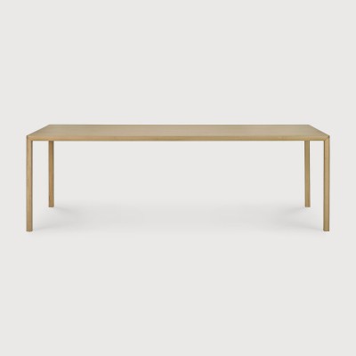 Oak Air dining table - varnished  240 x 100 cm