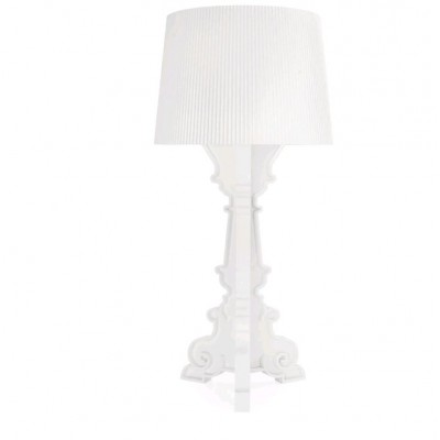 LAMPE BOURGIE BLANC MAT