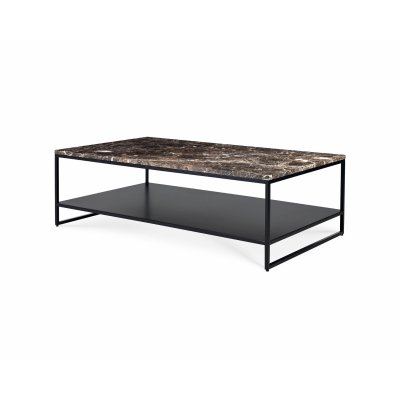 Stone coffee table - dark emperador