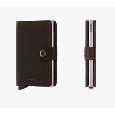 PORTE-CARTES MINIWALLET ORIGINAL DARK BROWN