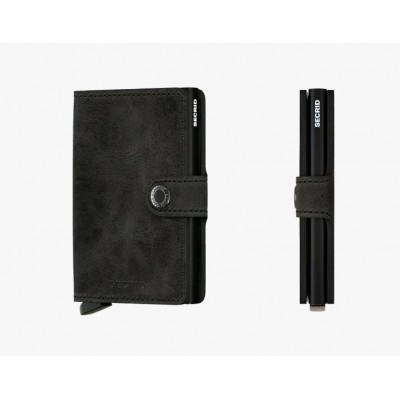 PORTE-CARTES MINIWALLET VINTAGE BLACK