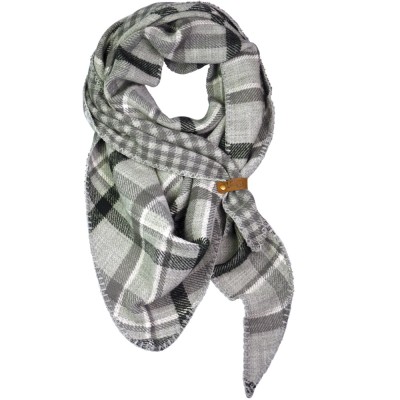 FOULARD PLEUNE GRIS CLAIR