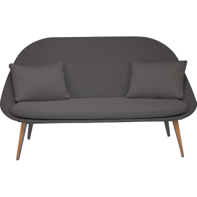 VANITY SOFA 2 PLACES ANTHRACITE