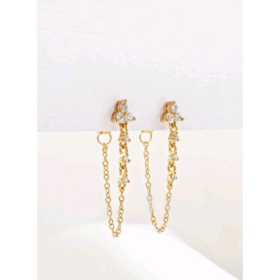 BOUCLES D'OREILLES  BLAIRE OR