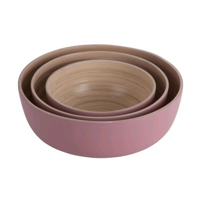 Set of 3 BOWL PINK