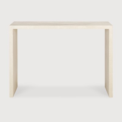 Elements console - Microcement - Off White