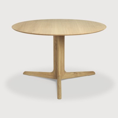 Corto dining table - oak - round