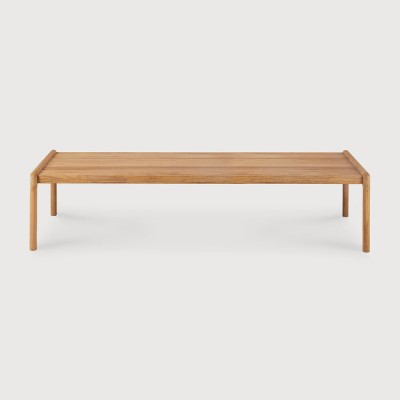 Jack outdoor coffee table - teak - rectangular