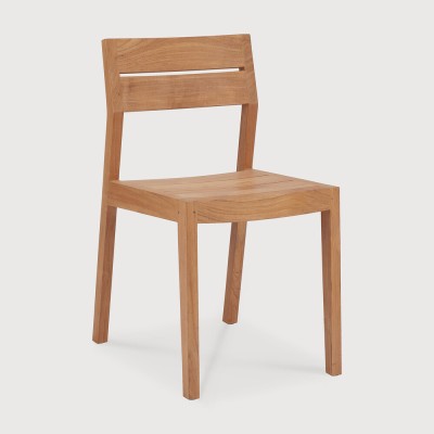 EX1 outdoor dining chair - teak