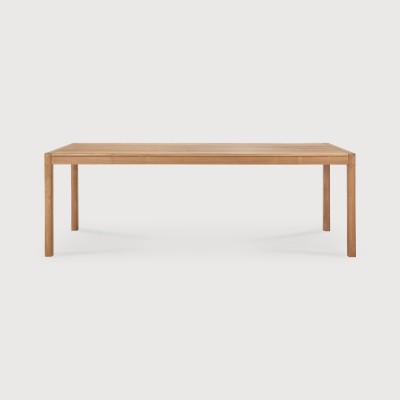 Jack outdoor dining table - teak - rectangular - 250cm