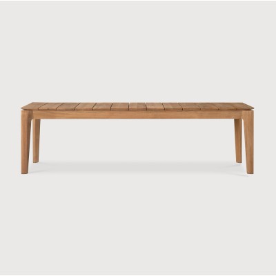 Bok outdoor bench frame - teak - 3+ seater