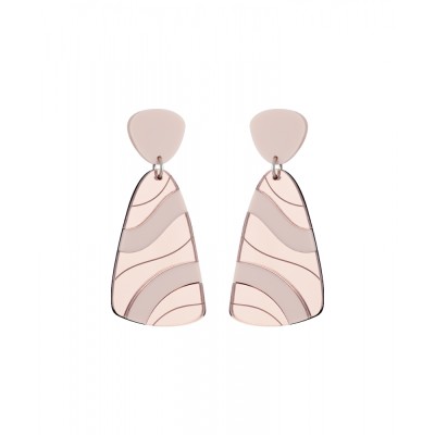 BOUCLES D'OREILLES DAKAR ROSE