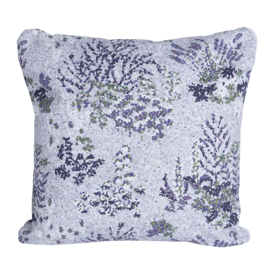 BOUQUET SAUVAGE COUSSIN OUTDOOR PIXELS 44 X 44 CM GUIMAUVE