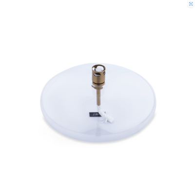 LAMPE A HUILE DISC BRASS M