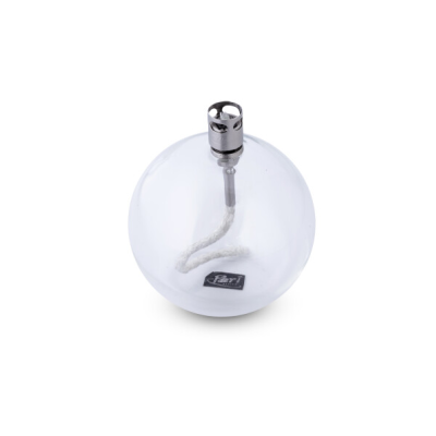 LAMPE A HUILE ROUND CHROME S