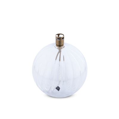 LAMPE A HUILE ROUND ELEGANT BRASS M